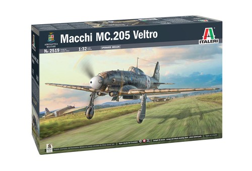 Italeri 2519 macchi mc205 - 1/32,