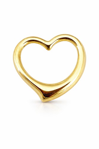 Anhänger herz swinging heart - herz,