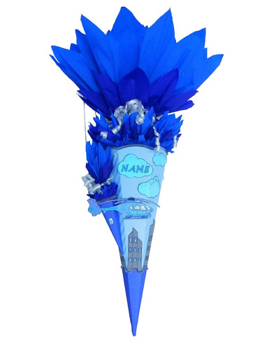 Schultüte hubschrauber - schultüte,