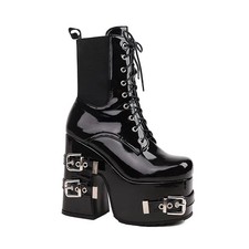 Punk Stiefeletten Platform