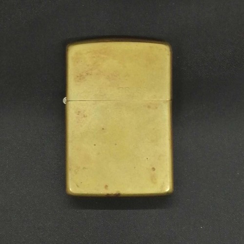 Zippo ölfeuerzeug solid brass - Ölfeuerzeug,