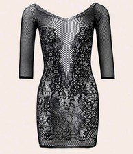 Minikleid sexy fischnetz - sexy,