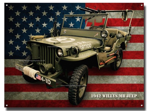 1942 willys jeep kunst - 1942, mb