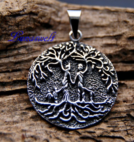 Yggdrasil lebensbaum amulett - yggdrasil,