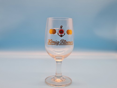 König pilsener altes bierglas - pilsener,