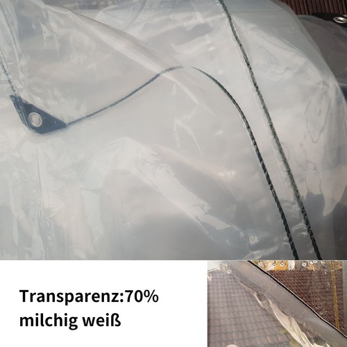 100 pvc transparent - transparent, mit