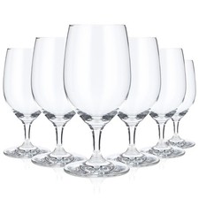 6x Sylt Quelle Wasser Glas