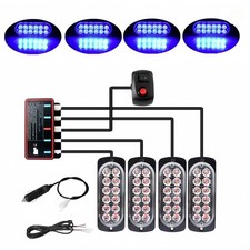 12led frontblitzer led - 4x,