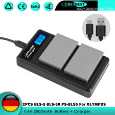 2x BLS-5 BLS-50 Akku & USB