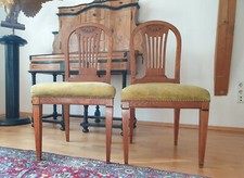 Paar Louis Seize Stühle -