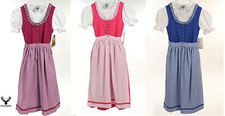 Kinder Dirndl mit Bluse und Schürze 3ltg.Teenager Trachten  Isar Trachten 