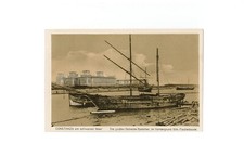 Ansichtskarte Constanza am schwarzen Meer Getreide-Speicher Fischerboote AK / 53