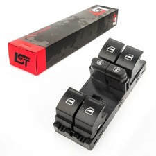 Schalter Fensterheber links schwarz für Seat Alhambra VW Sharan Touareg Touran