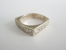 Vintage Silber Ring Ornamente
