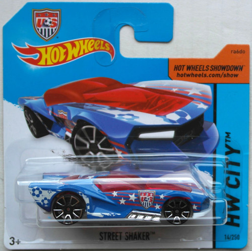 Hot wheels street shaker blau - wheels,