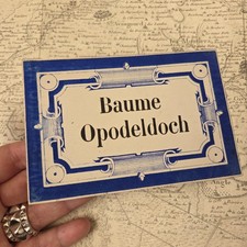 Etikett Apotheke Antik Balsam