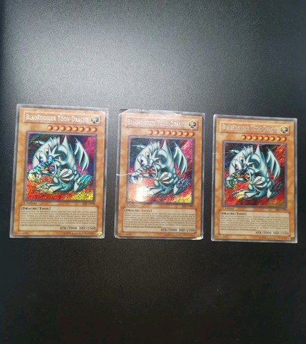 3x blauäugiger - yu-gi-oh!,