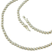 Kette tennis collier - kette, tennis-collier