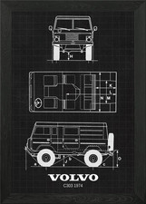 Volvo C303 1974 Framed Wall