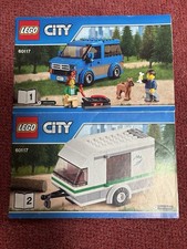 LEGO® City 60117 - Van & Wohnwagen | EOL 2017 | 100% vollst. | OBA OVP