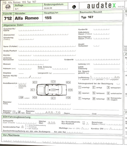 Alfa romeo 155 typ 167 - alfa,