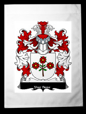 Flagge Wappen Familie Crest -