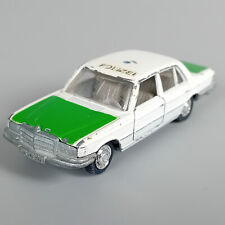 Schuco 301873 Mercedes Benz Polizei 1:66-Serie Diecast 1970er 350SE Grün Weiss