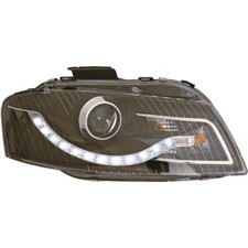 Scheinwerfer Set für Audi A4 8E 04-08 Limo/Avant LED Dragon Lights klar/schwarz