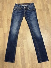 Rock Revival Jeans 25 (W25) Darkblue Denim Slim Straight