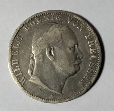 PREUSSEN: Siegestaler 1866 "WILHELM I."