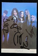 NIGHTWISH Autogramm signed