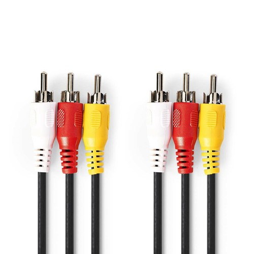 Videokabel composite rca 3 - 3m,