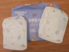 2 Stück Kaduola Dream Gr. 5XL Windeln - RAR Baby Windeln Extra Groß aus China