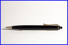 vintage PELIKAN Druckbleistift 250 in schwarz & gold für IBIS Kolbenfüller