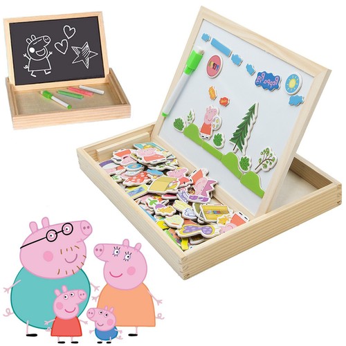 Peppa pig 2in1 magnettafel - peppa,