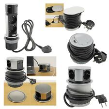 Schreibtisch-Einbausteckdosen