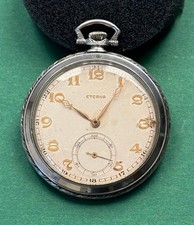 ETERNA TASCHENUHR OPEN FACE TU