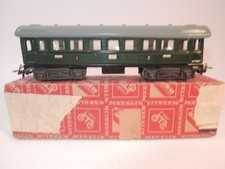 ++ H61 H0 Märklin 341 4achsiger Personenwagen 1/2. Klasse Blech Gussdrehgestelle