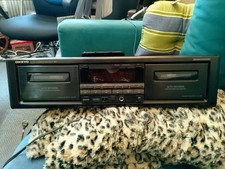 Onkyo TA-RW4014 Doppel Kassettendeck Dolby Autoreverse 2 Motoren RI Tapedeck 1a