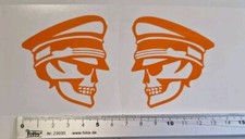 Auto Aufkleber Totenkopf