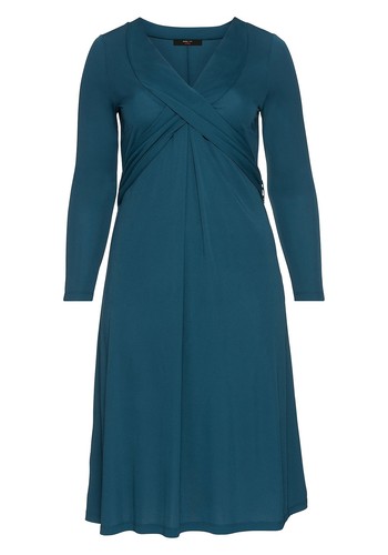 Sheego jerseykleid mit - jerseykleid,