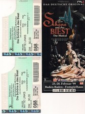 alte Eintrittskarten + Flyer