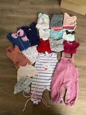 Babykleidung Paket Konvolut 25 Teile Mädchen 62/68 Winter Schlafanzug Strampler