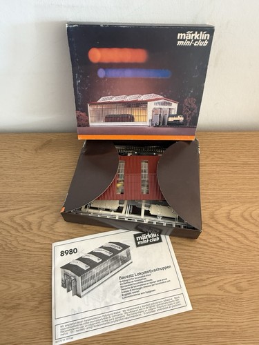 Märklin 8980 lokschuppen - 8980, e-lokschuppen