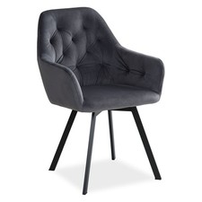 Drehbarer Esszimmerstuhl mit