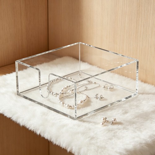 Klar acryl serviettenhalter - klar,