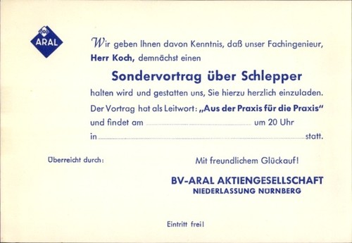 Aral ag niederlassung - ak,