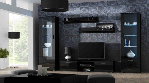 Wohnwand soho modernes - wohnwand,
