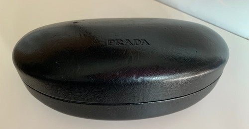 Prada brillenetui leder - prada,