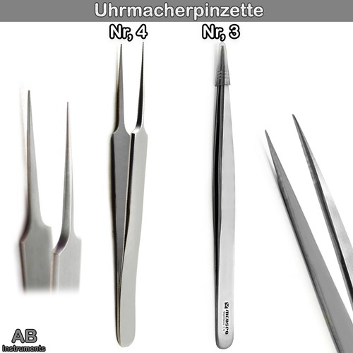 Mikroskopie uhrmacher pinzette - mikroskopie,